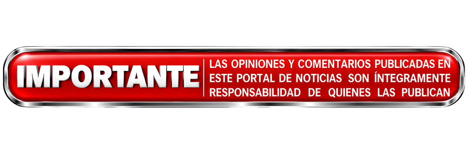 Aviso importante